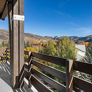 Club Wyndham Resort at Avon — Sample balcony