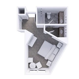 The Ridge Tahoe — Ridge Tahoe Studio floorplan