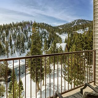 The Ridge Tahoe — Sample Ridge Pointe balcony