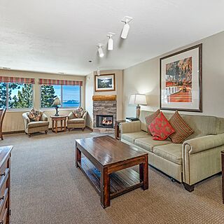 The Ridge Tahoe — Sample Ridge View living area