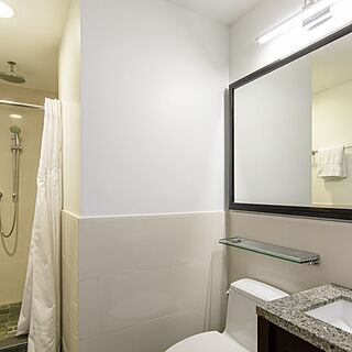 Marriott Vacation Club, New York City — Sample guest room bathroom