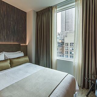 Marriott Vacation Club, New York City — Sample double guest room