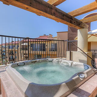 Villa del Arco Beach Resort & Spa — Sample three-bedroom balcony