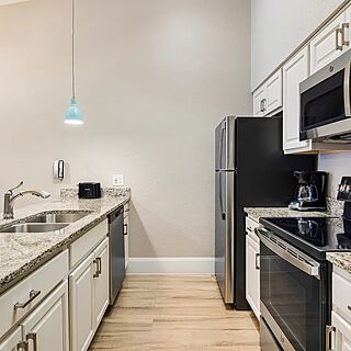 Holiday Inn Club Vacations at Orange Lake Resort - West Village — Sample one-bedroom villa kitchen