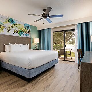 Holiday Inn Club Vacations at Orange Lake Resort - West Village — Sample one-bedroom villa bedroom