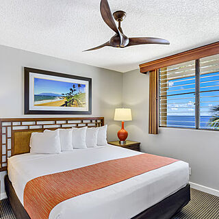 Maui Beach Vacation Club — Sample two-bedroom bedroom