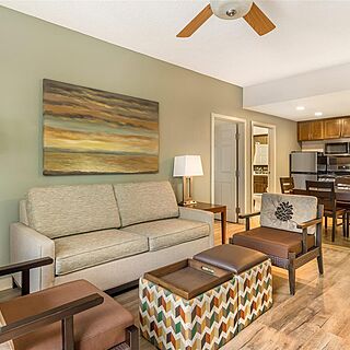 Hilton Vacation Club Lake Tahoe Resort — Sample living area