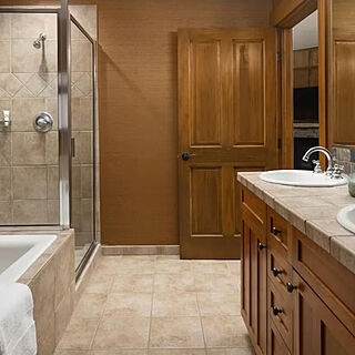Hyatt Main Street Station, A Hyatt Residence Club — Sample villa bathroom