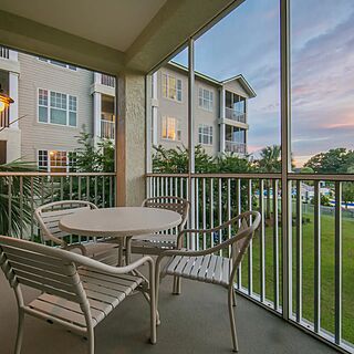 Holiday Inn Club Vacations at South Beach Resort — Sample villa balcony