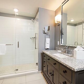 WorldMark Orlando Kingstown Reef — Sample studio bathroom