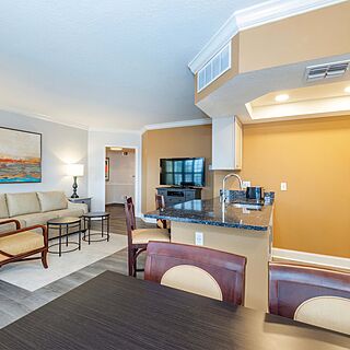 WorldMark Orlando Kingstown Reef — Sample villa living area