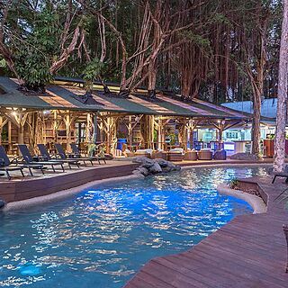 Club Wyndham Port Douglas — Lagoon pool and loungers