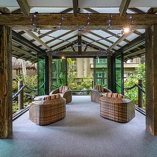 Club Wyndham Port Douglas — Resort patio
