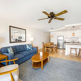 Lawai Beach Resort — Sample living area