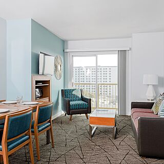 WorldMark Anaheim &mdash; Sample living area