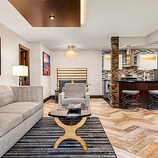 Holiday Inn Club Vacations at Desert Club Resort — Sample two-bedroom Signature villa living area