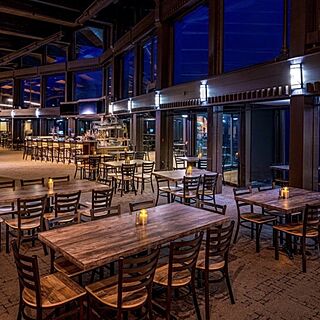 One of the restaurants