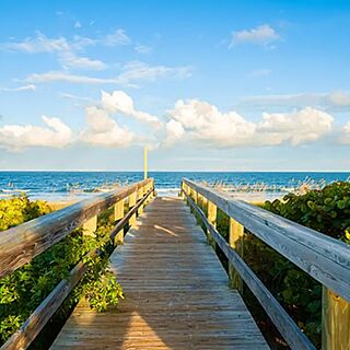 Boardwalk to the beach