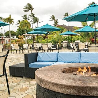 Wyndham Kauai Coast Resort at the Beachboy — Firepit