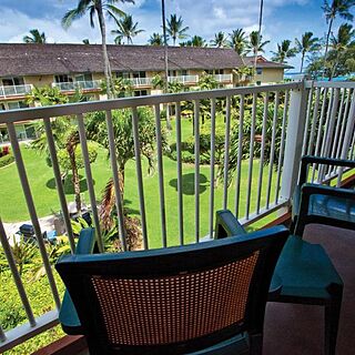Wyndham Kauai Coast Resort at the Beachboy — Sample balcony