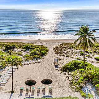 The Native Sun — Aerial view of beach