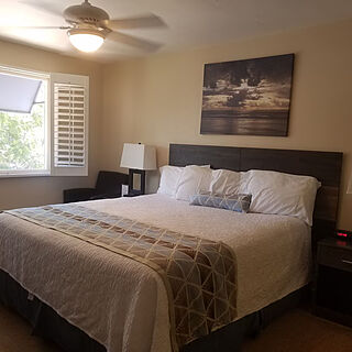 Sand Pebbles Resort — Sample bedroom