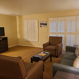Sand Pebbles Resort — Sample living room