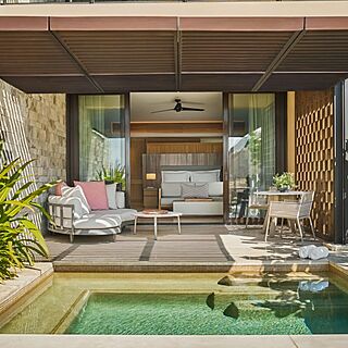 Montage Los Cabos — Sample patio
