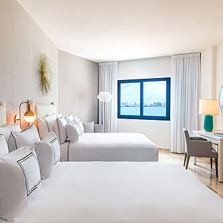 Melia Casa Maya — Sample bedroom