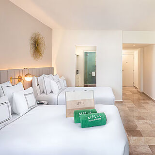Melia Casa Maya — Sample bedroom