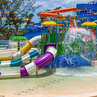 Melia Casa Maya — Kid's pool with waterslide