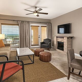 WorldMark Marble Falls — Sample living area