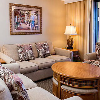 Eagle's Nest Beach Resort — Sample living room