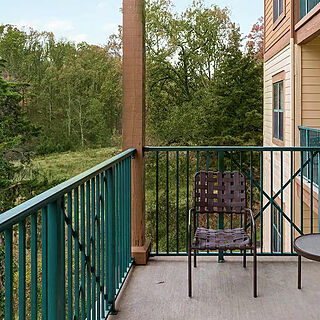Club Wyndham Smoky Mountains — Sample balcony