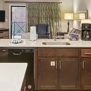 Club Wyndham Smoky Mountains — Sample kitchen