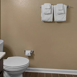 Club Wyndham Smoky Mountains — Sample bathroom