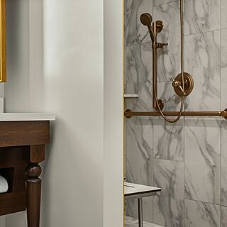 Inn at the Opera — Sample bathroom