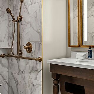 Inn at the Opera — Sample bathroom