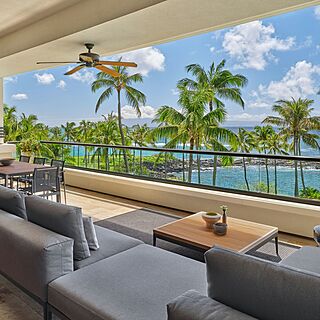 The Resort at Kapalua Bay, Maui — Sample balcony