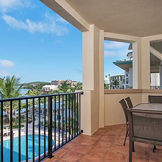 The Ritz-Carlton Club, St. Thomas — Sample balcony