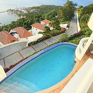 Infinity Pool from 2nd bedroom balcony