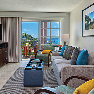 The Westin St. John - Virgin Grand Villas — Sample living room