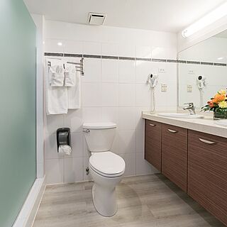 La Vista Beach Resort — Sample bathroom