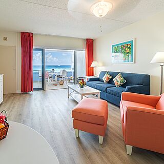 La Vista Beach Resort — Sample living room