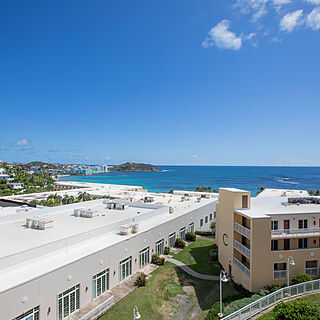Dawn Beach Club — Aerial resort view