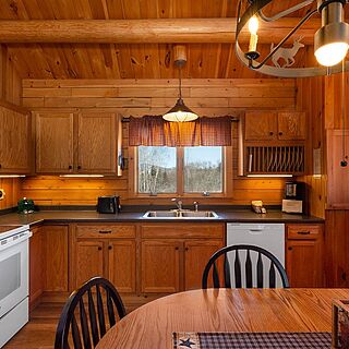 Rangeley Lake Resort — Sample kitchen