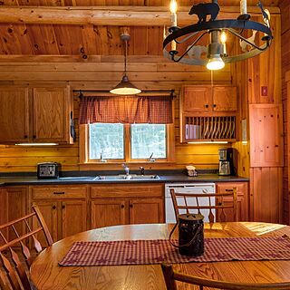 Rangeley Lake Resort — Sample kitchen