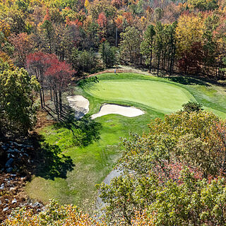 Aerial Photo of Eagle Rock Golf Course (18-Hole Championship Course) (Credit: Eagle Rock Resort)