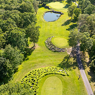Aerial Photo of Eagle Rock Golf Course (18-Hole Championship Course) (Credit: Eagle Rock Resort)