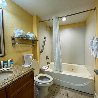 Horizon at 77th — Sample bathroom